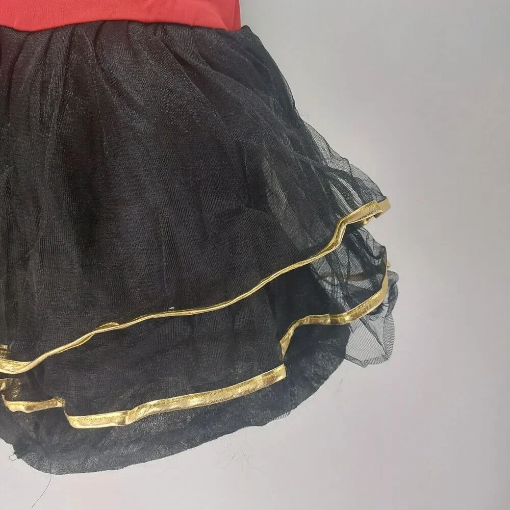 Wonderland Costumes Girls Halloween Red Ninja Cutie Sz 10-12